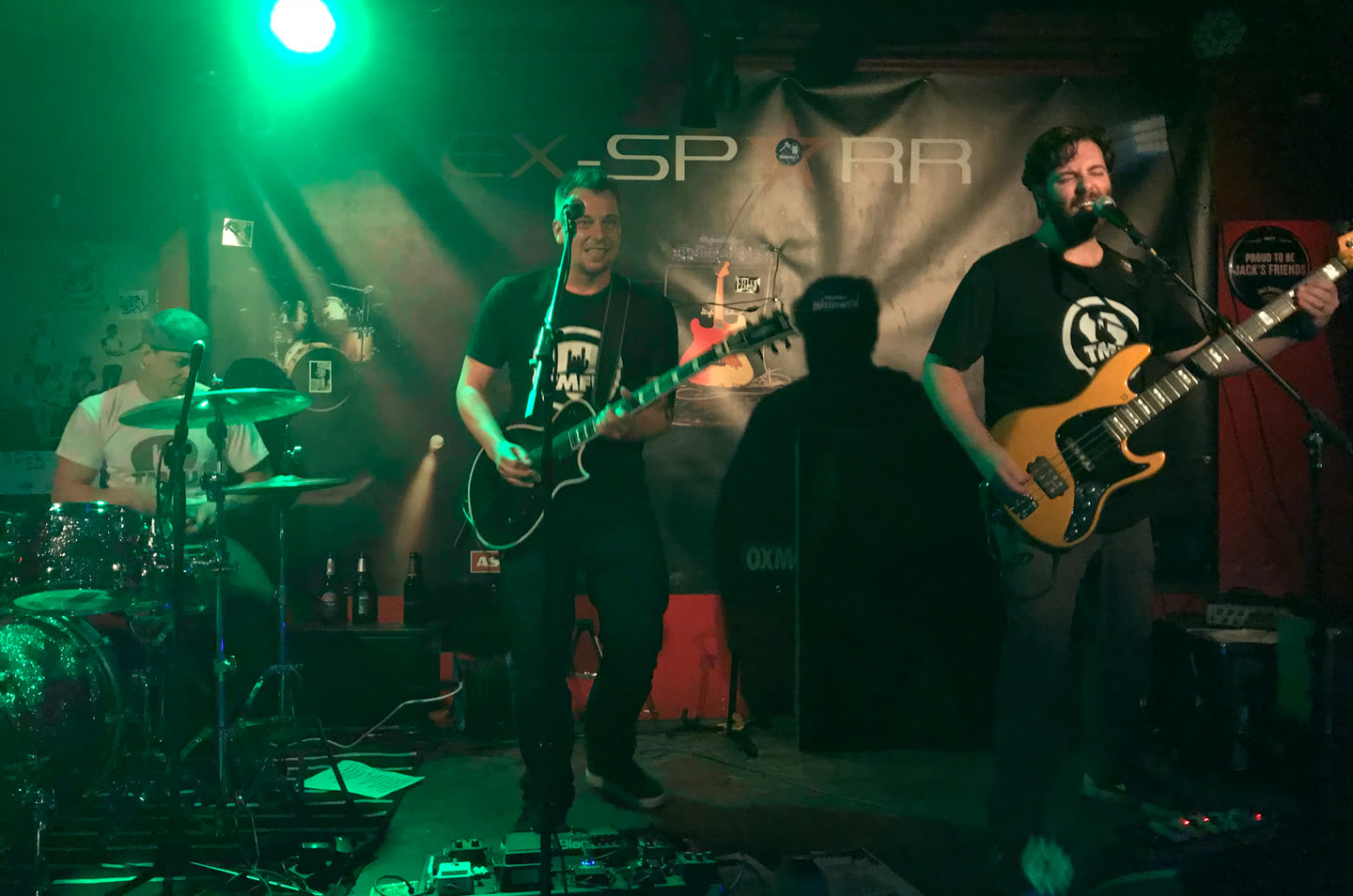 TMFU live on stage